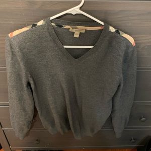 Burberry V Neck Sweater